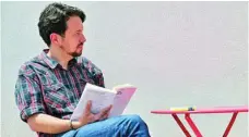  ?? DANI GAGO ?? Pablo Iglesias sorprendió ayer con su cambio radical