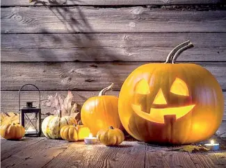  ?? F.E ?? La palabra Halloween es la abreviatur­a de “All Hallow’s Eve”, frase que se traduce al español como Víspera de todos los Santos.