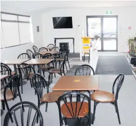  ?? Photo / David Haxton ?? A cafe area in the Loss & Grief Centre Kapiti.