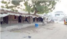  ??  ?? One of the tsangaya schools which serves as dormitory for the almajirai in Kano