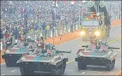  ?? HT FILE ?? Infantry Combat Vehicle BMP2K at the 68th Republic Day parade at Rajpath in New Delhi.