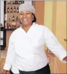  ??  ?? Dineo Tshabalala is making waves at her restaurant, the One & Only Lounge, in Kwamashu E Section.