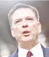  ??  ?? James Comey