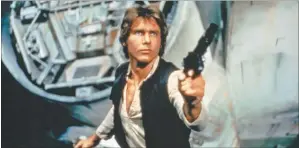  ??  ?? ICONICO. Con el rol de Han Solo conoció la fama mundial en Star Wars. Luego, se convirtió en una leyenda con el intrépido Indiana Jones.