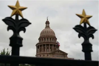  ??  ?? This June 1, 2021, file photo shows the State Capitol in Austin, Texas.