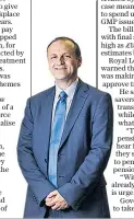  ??  ?? Sir Steve Webb, a former pensions minister, said schemes had become hesitant to approve transfers