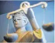  ?? FOTO: PETER STEFFEN ?? Justitia.