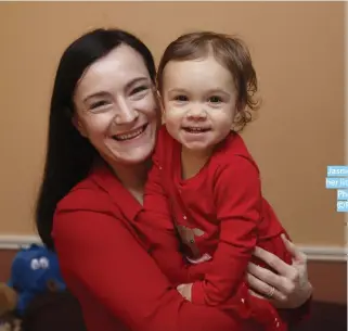  ??  ?? Jasnica Paiva and her little girl Sarah Photograph: ©Fran Veale