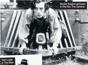  ??  ?? Buster Keaton pictured in the film The General
