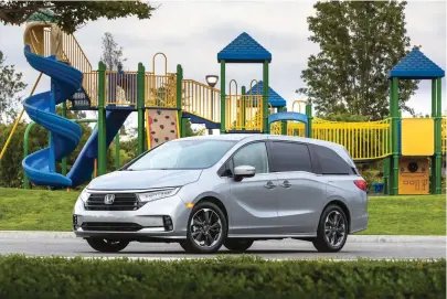  ?? Courtesy of American Honda Motor Co. Inc. ?? The Honda Odyssey sits at the pinnacle of minivan creation.