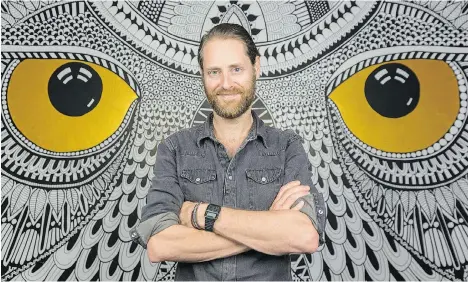  ??  ?? Hootsuite CEO Ryan Holmes says the company is healthy despite a recent writedown by U.S. financial giant Fidelity Investment­s.