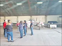  ??  ?? El juez Humberto Otazú levantó la incautació­n del avión de Chai SA, hallado en el hangar del Grupo Cartes.