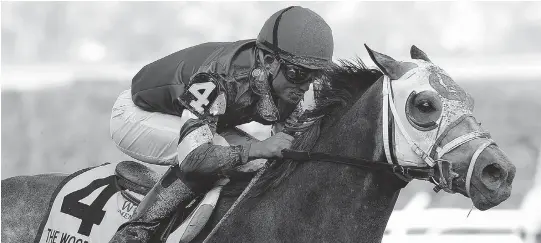  ?? THE ASSOCIATED PRESS ?? With new jockey Joel Rosario, Frosted has become one of the favourites to win the Kentucky Derby. The colt has two wins in seven career starts.