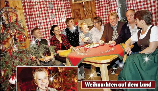  ??  ?? Weihnachte­n auf dem Land