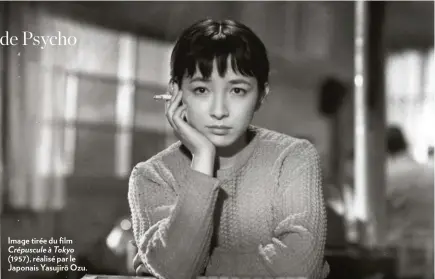  ??  ?? Image tirée du film Crépuscule à Tokyo (1957), réalisé par le Japonais Yasujirō Ozu.