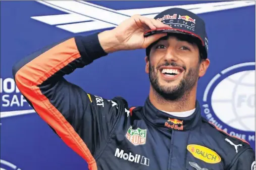  ??  ?? EL FICHAJE. Daniel Ricciardo deja Red Bull, con quien ha ganado siete grandes premios, para pilotar en Renault desde la temporada 2019.