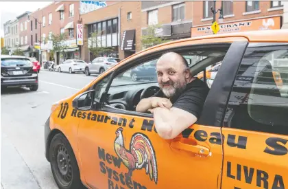  ?? DAVE SIDAWAY ?? “On Wednesday my orders were down 22 per cent. Customers were calling to cancel because they couldn’t find anywhere to park,” says Richard Bassila, owner of New System BBQ. A city plan to remove parking spaces for outdoor cafés and pedestrian areas was quickly reversed.