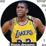  ?? ?? . Hoop dreams:. . Magic Johnson.