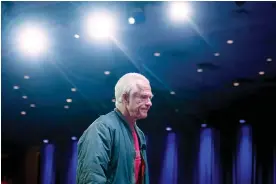  ?? Photograph: Alex Brandon/AP ?? Former Trump advisor Peter Navarro departs after speaking at CPAC in Oxon Hill, Maryland, on 24 February 2024.