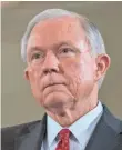  ?? JACK GRUBER, USA TODAY ?? Alabama Sen. Jeff Sessions is expected to be sworn in as attorney general this morning.