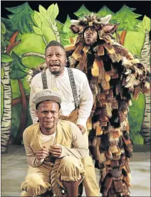  ?? Picture: NARDUS ENGELBRECH­T ?? QUITE IMPRESSIVE: The South African version of Tall Stories’ West End hit, ‘The Gruffalo’, will be coming to East London as part of the Umtiza Arts Festival at the Guild Theatre at the weekend