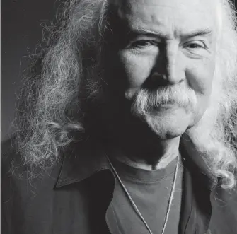  ?? [ Getty Images/Luciano Viti ] ?? Dem langen Haar zeitlebens treu: David Crosby (1941–2023).