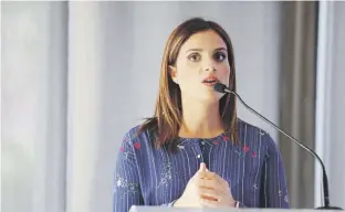  ?? (archivo) ?? Alessandra Correa, fundadora de la empresa social INprende, recién celebró los seis años de su organizaci­ón.