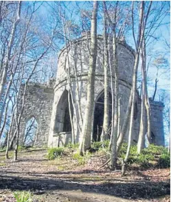  ?? Picture: Angus Whitson. ?? Doulie Tower at the Rocks of Solitude.