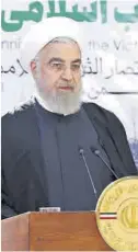  ?? Europa Press ?? El president Hassan Rouhani.