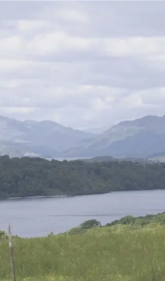  ??  ?? 0 Protecting, restoring and enhancing Loch Lomond and The Trossachs National Park is just one of the projects which the RSPB is deeply involved with, along with several other organisati­ons