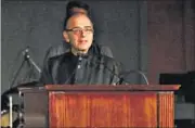  ?? HT PHOTO ?? Union finance minister Arun Jaitley at the 81st Founder’s Day of The Doon School in Dehradun on Saturday.