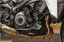  ??  ?? RIGHT: The K5 GSX-R 1000-derived motor is still extremely entertaini­ng