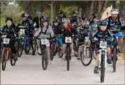  ?? (Photo C. M.) ?? La grande fête du VTT, du gravel et de la randonnée, à l’espace nature de La Brûlade.