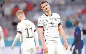  ??  ?? • Mats Hummels marcó un gol en propia puerta.