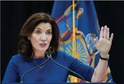  ?? New York Gov. Kathy Hochul. MARY ALTAFFER, FILE — THE ASSOCIATED PRESS ??