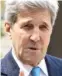  ??  ?? John Kerry