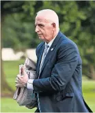  ?? AL DRAGO FOR THE NEW YORK TIMES ?? Keith Schiller, a Trump aide, is gone after a dispute with John F. Kelly, the chief of staff.