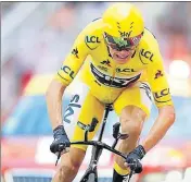  ?? AFP ?? Chris Froome has won the Tour de France four times.