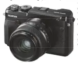  ??  ?? Fujifilm’s new GFX 50R