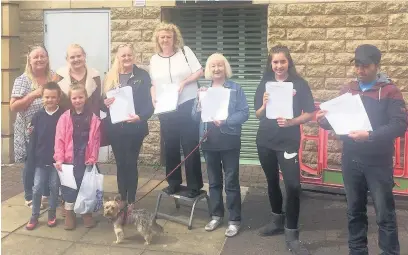  ??  ?? More than 1,500 business owners and shoppers have signed a petition calling on the council to reopen the Peel Street toilets in Accrington.