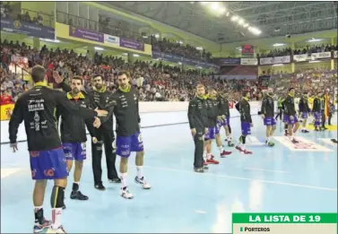  ??  ?? EN MARCHA. Los Hispanos, en su último partido en Valladolid.