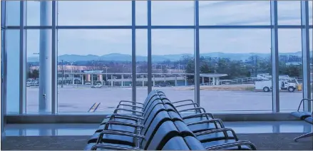  ?? JOEL KRAMER/FLICKR ?? Christmas Eve at the Knoxville Airport (and other airports around the globe) is quiet, as most travelers pack the planes in the days leading up to the holiday.