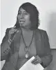  ??  ?? Estela Bailón, presidenta del Colegio de Juristas de Celaya A.C.