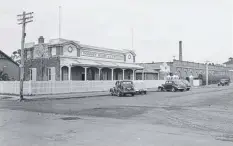  ??  ?? The Godfrey Hirst mill in the 1940s.