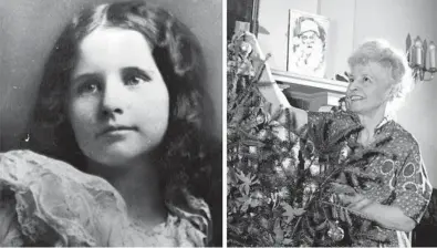  ?? COURTESY ?? In 1897, 8-year-old Virginia O’Hanlon wrote a letter to The New York Sun asking, “is there a Santa Claus?” At 8 or 76, Virginia’s question rings true.