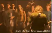  ??  ?? Smells Like Teen Spirit, Nirvana (1991).