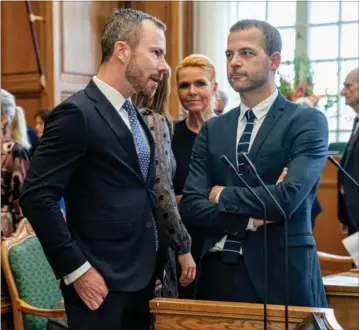  ?? FOTO: STINE BIDSTRUP ?? En af forklaring­erne på Venstre- formand Jakob Ellemann-Jensens dans med de radikales Morten Østergaard kan være rodet i blå blok.