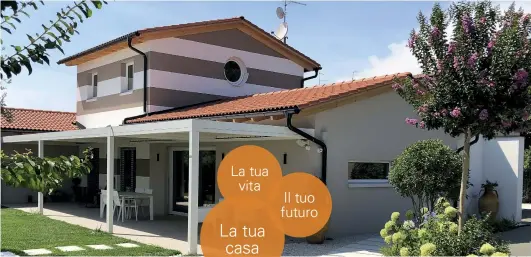  ??  ?? La tua
vita
La tua casa
Il tuo futuro