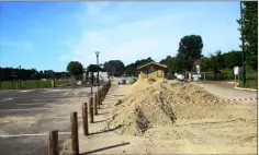  ??  ?? Le lac de Clarens sera ouvert à la promenade dès que les travaux seront terminés