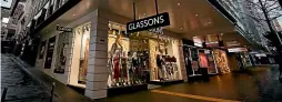  ?? ?? Glassons has been a staple in New Zealand’s women’s clothing.